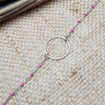 Bracelet MAUDE chaine perles (plusieurs coloris)