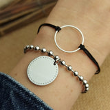Bracelet MAUDE cordon (plusieurs coloris disponibles)